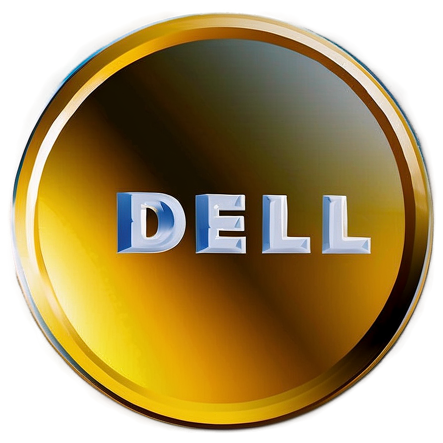 Large Dell Logo Png Ggq PNG Image