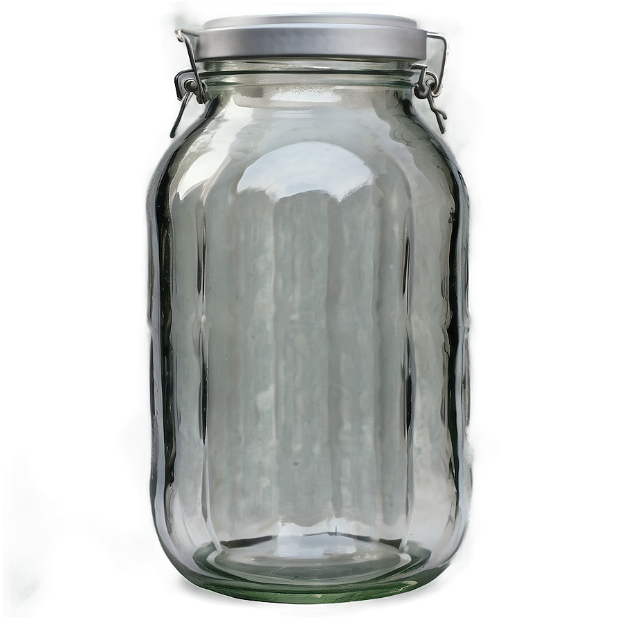 Large Glass Jar Png 3 PNG Image