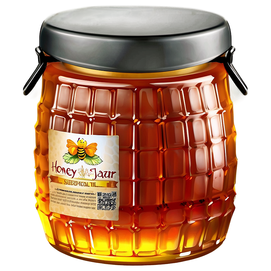 Large Honey Jar Png 06212024 PNG Image