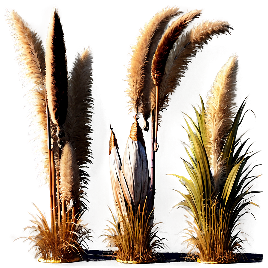 Large Pampas Grass Png 45 PNG Image