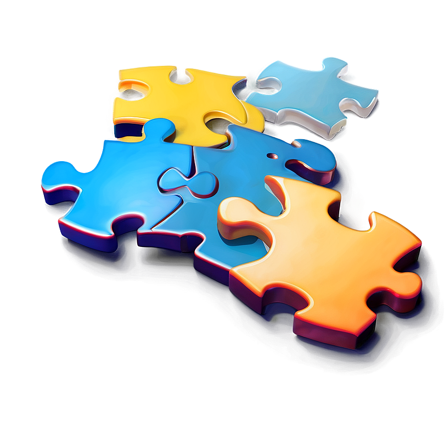 Large Puzzle Pieces Png 06132024 PNG Image