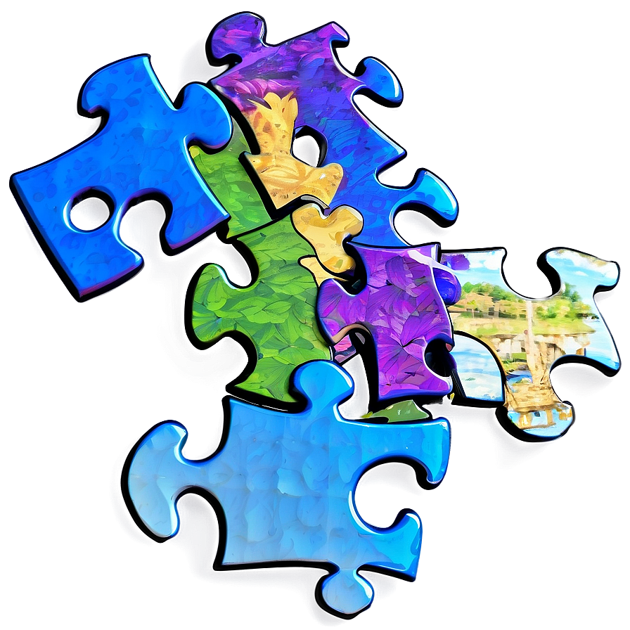 Large Puzzle Pieces Png 15 PNG Image