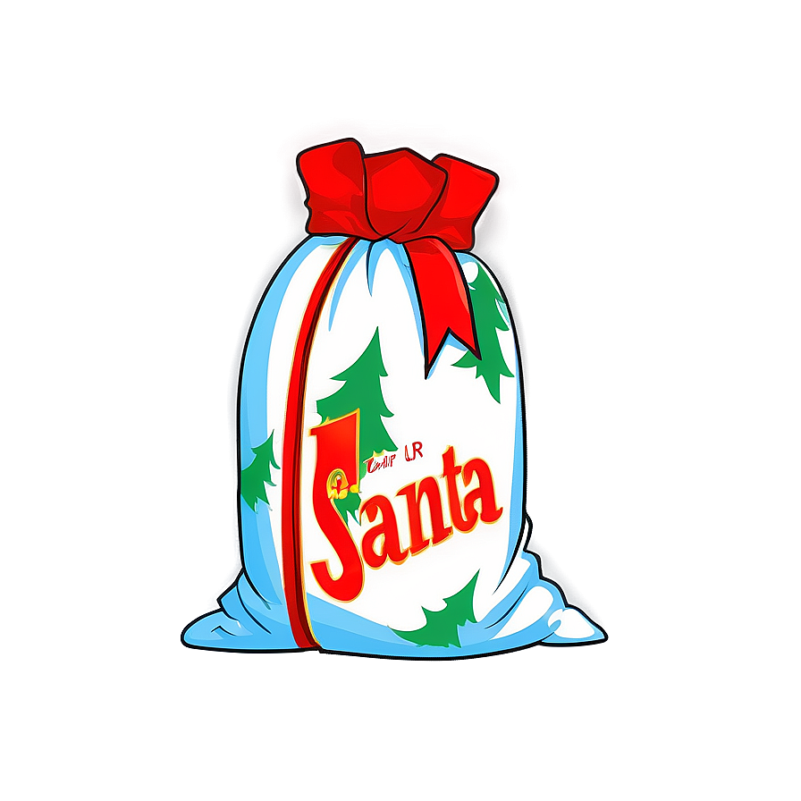 Large Santa Sack Png Rto64 PNG Image