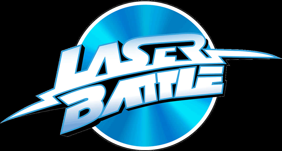 Laser Battle Logo PNG Image