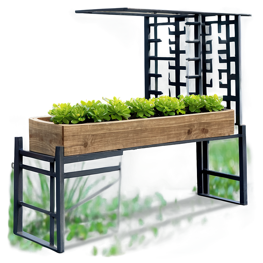 Lattice Planter Box Png 06282024 PNG Image