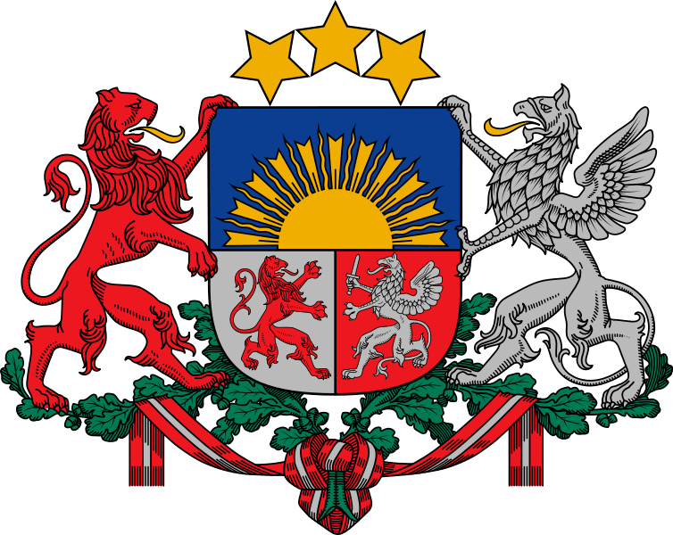 Latvian Coatof Arms PNG Image