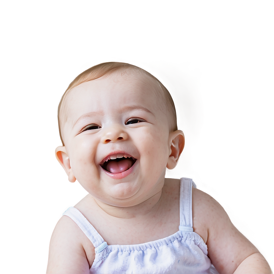 Laughing Baby Girl Picture Png Veu80 PNG Image