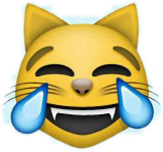 Laughing_ Cat_ Emoji_ Tears_of_ Joy.png PNG Image