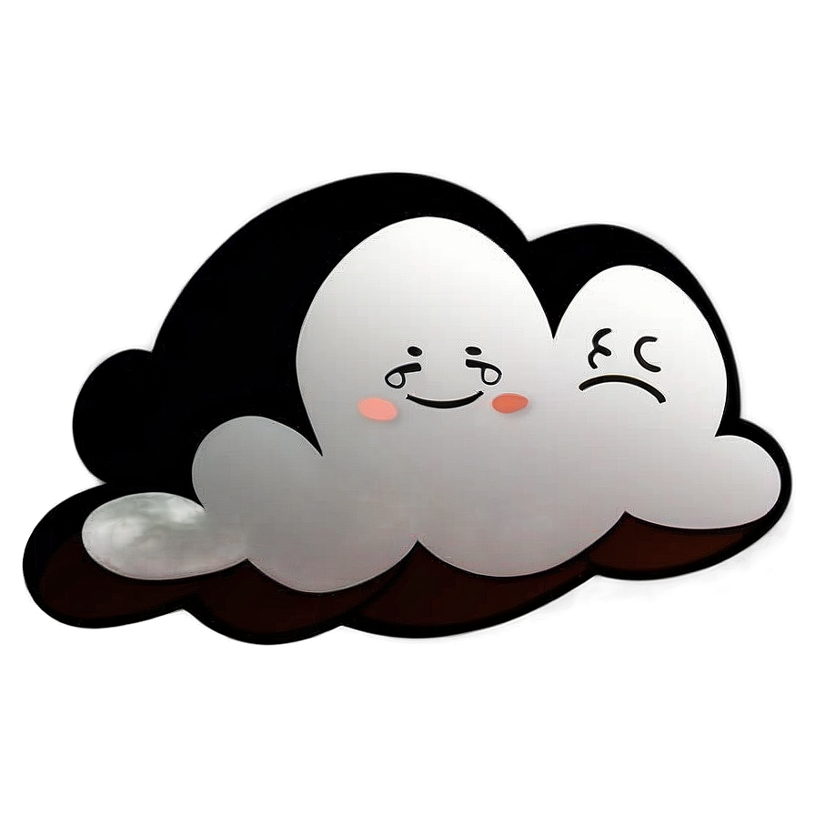 Laughing Cloud Cartoon Png Jwp59 PNG Image