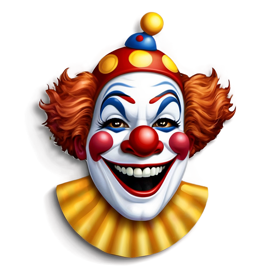 Laughing Clown Emoji Png Ftk92 PNG Image