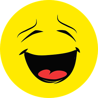 Laughing Emoji Graphic PNG Image