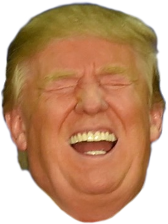 Laughing Man Expression PNG Image