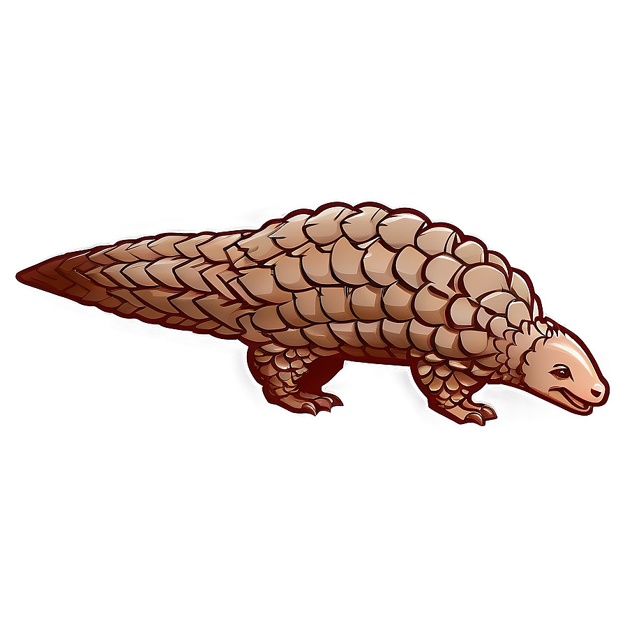 Laughing Pangolin Cartoon Png 55 PNG Image