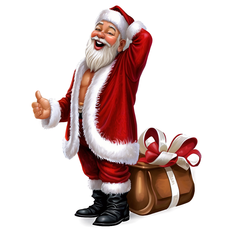 Laughing Santa Png 42 PNG Image