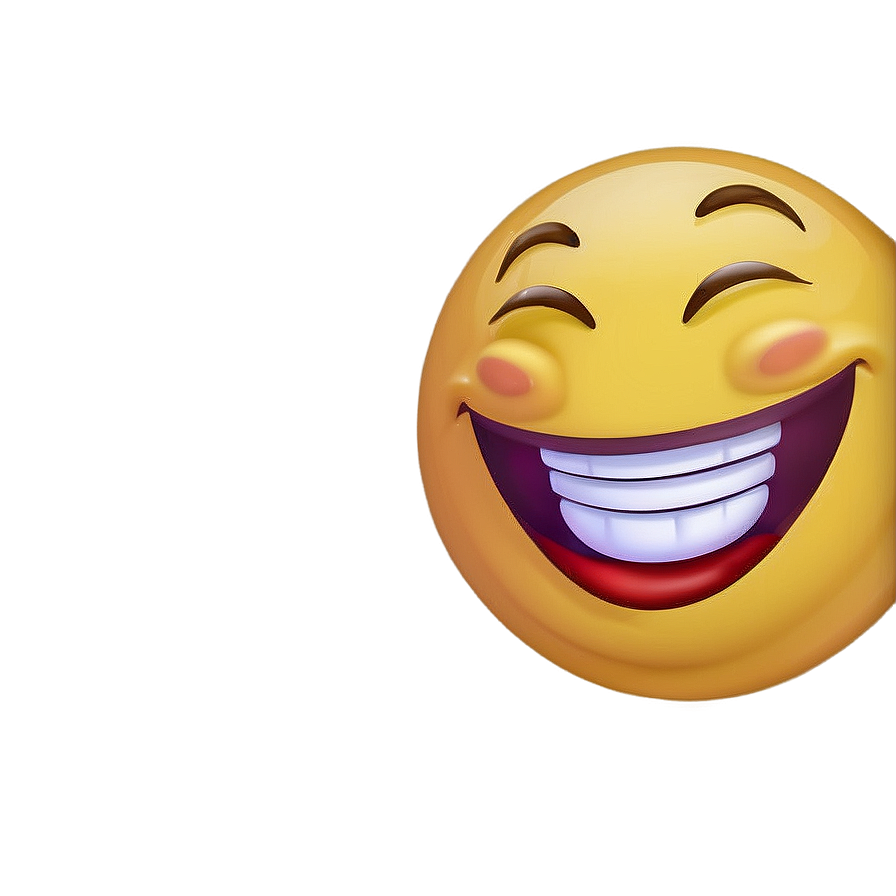 Laughing Smile Emoji Png 36 PNG Image