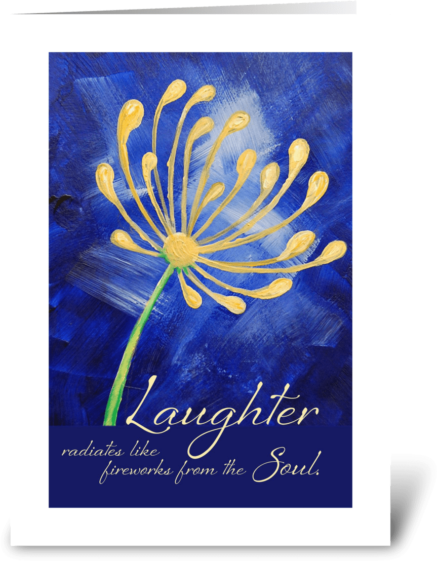 Laughter Soul Fireworks Art PNG Image