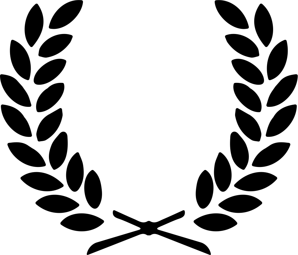 Laurel Wreath Graphic Design PNG Image