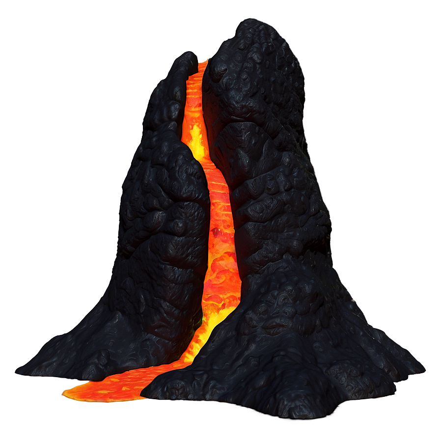 Lava Flow Png Vli PNG Image