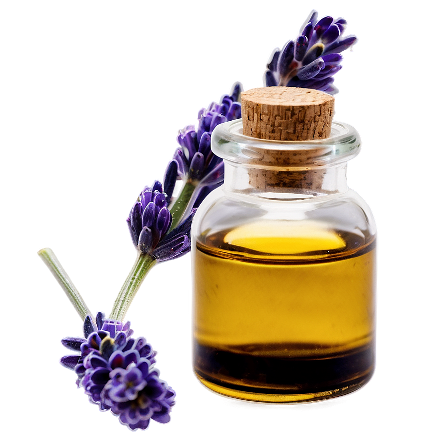 Lavender Essential Oil Png Fpx PNG Image