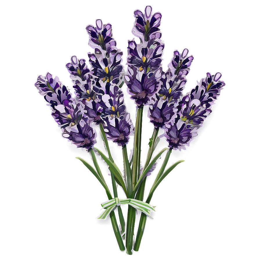 Lavender Herb Garden Png Xrd PNG Image