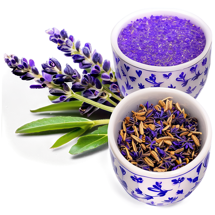 Lavender Herbal Tea Cup Png Gai73 PNG Image