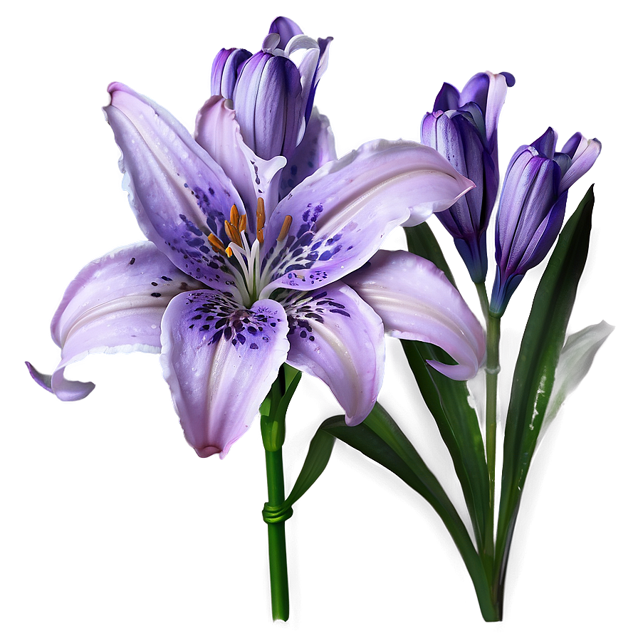 Lavender Lily Png 05242024 PNG Image