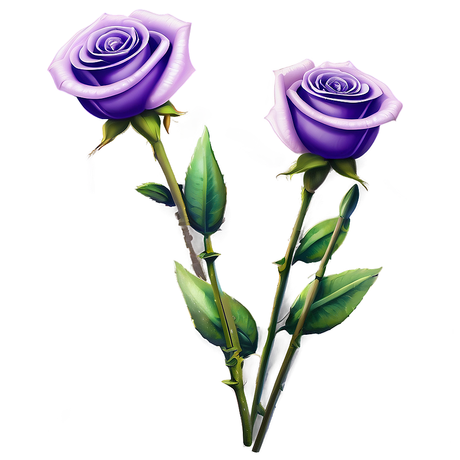 Lavender Rose Png Axt96 PNG Image