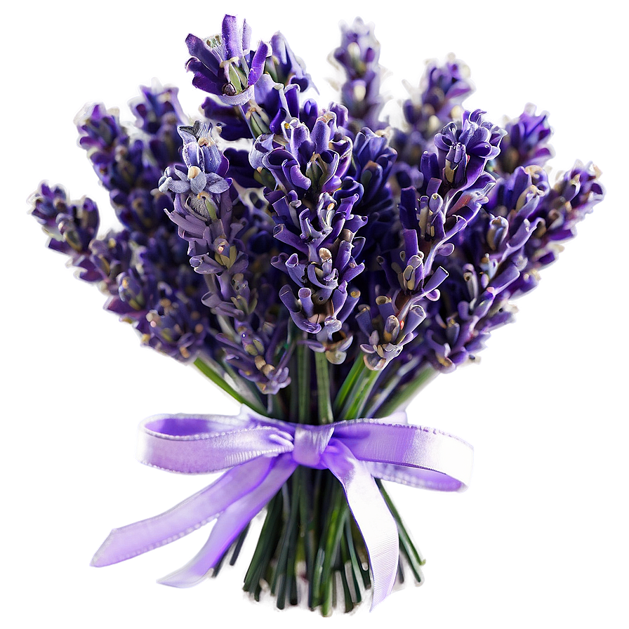 Lavender Wedding Bouquets Png Odm23 PNG Image