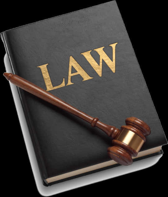 Law Bookand Gavel PNG Image