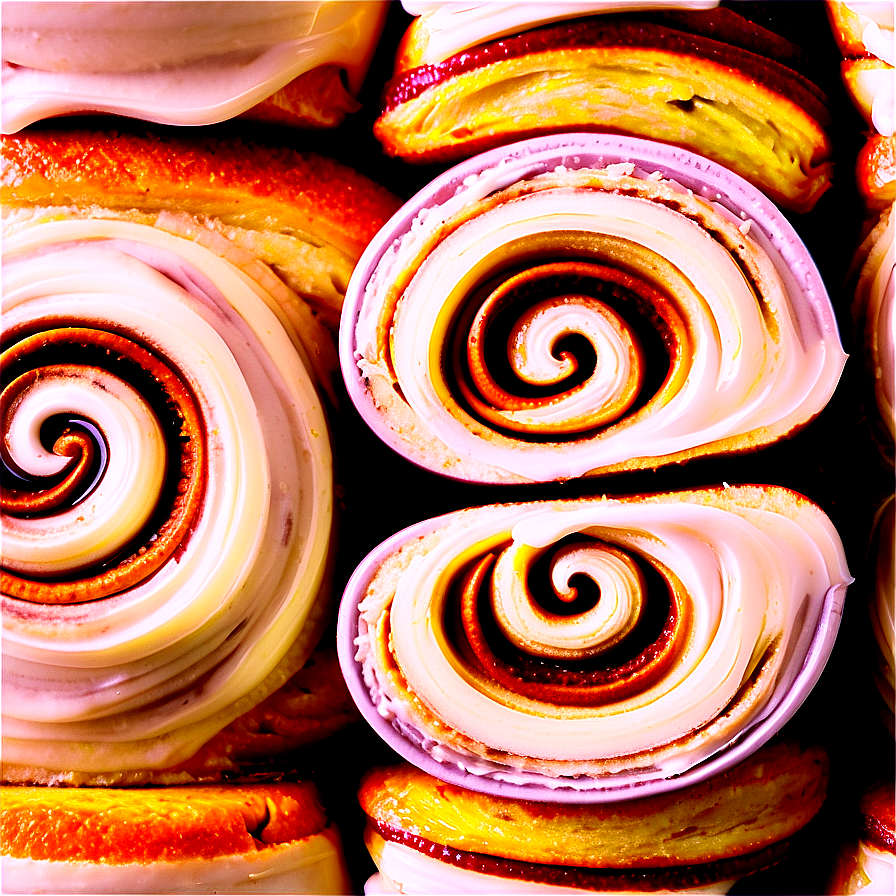 Layered Cinnamon Roll Cake Png 06122024 PNG Image