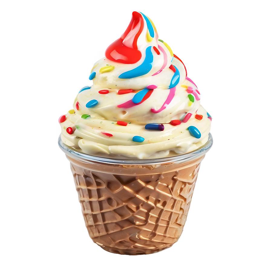 Layered Ice Cream Cup Png 93 PNG Image