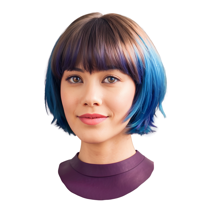 Layered Karen Haircut Png 06212024 PNG Image