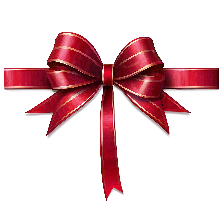 Layered Red Bow Png 64 PNG Image