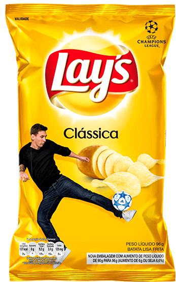 Lays Champions League Promotion PNG Image