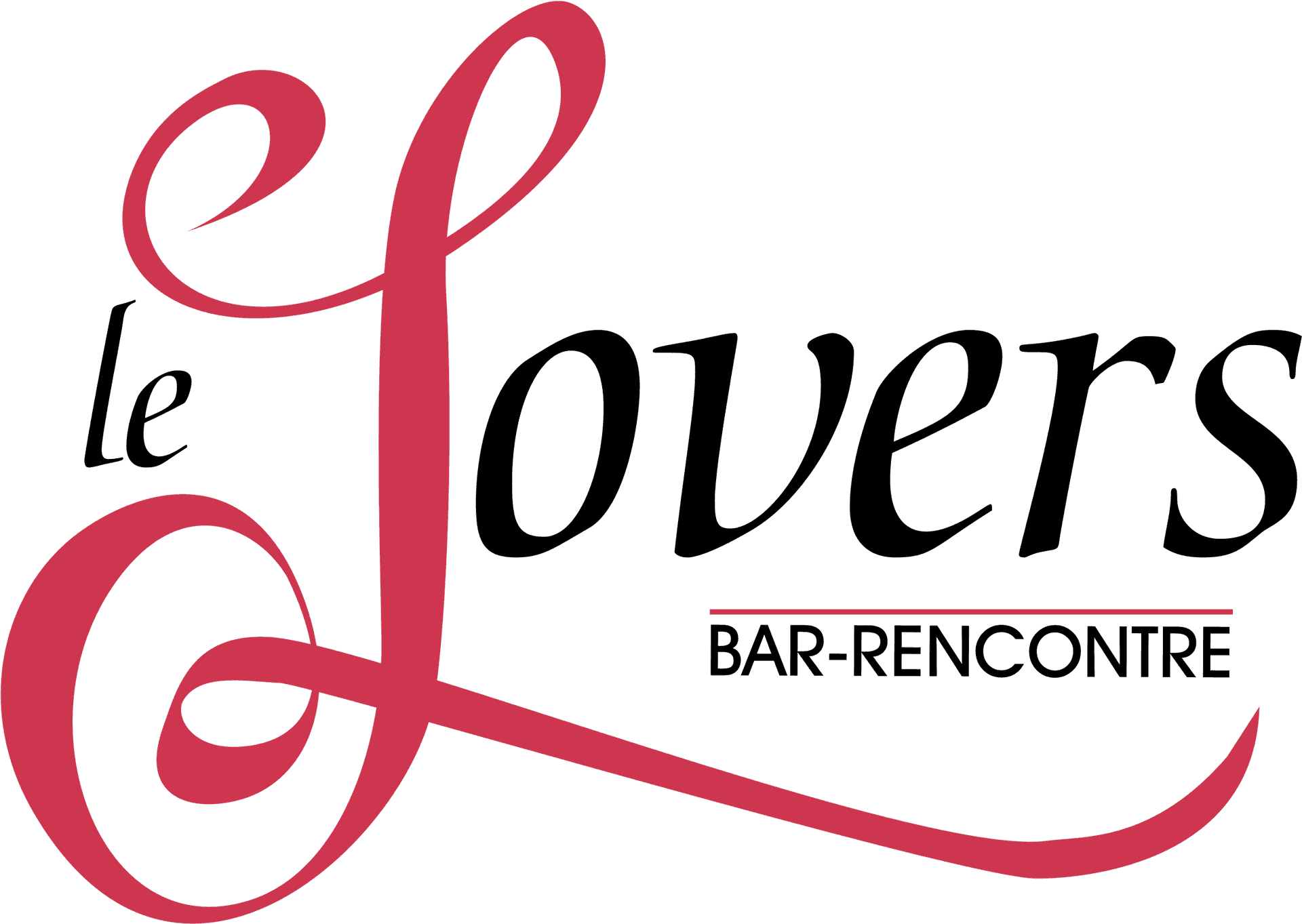 Le Lovers Bar Rencontre Logo PNG Image