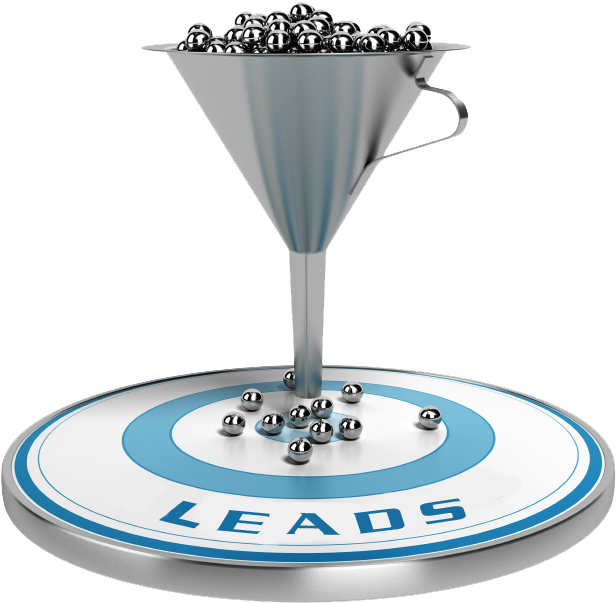 Lead Conversion Funnel Graphic PNG Image