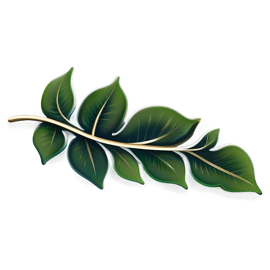 Leaf Decorative Line Png 82 PNG Image