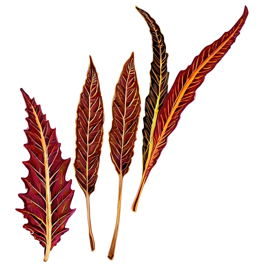 Leaf Decorative Line Png Fkh PNG Image