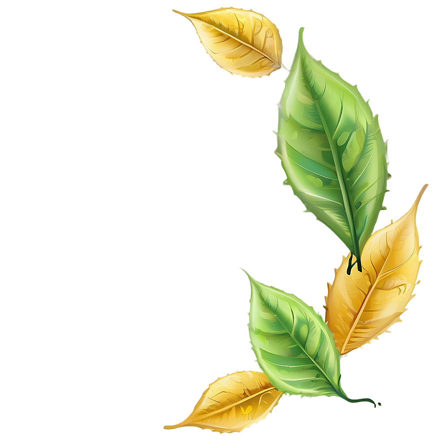 Leaf Frame Png 49 PNG Image