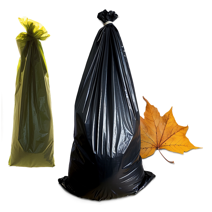 Leaf Garbage Bags Png Bgt46 PNG Image