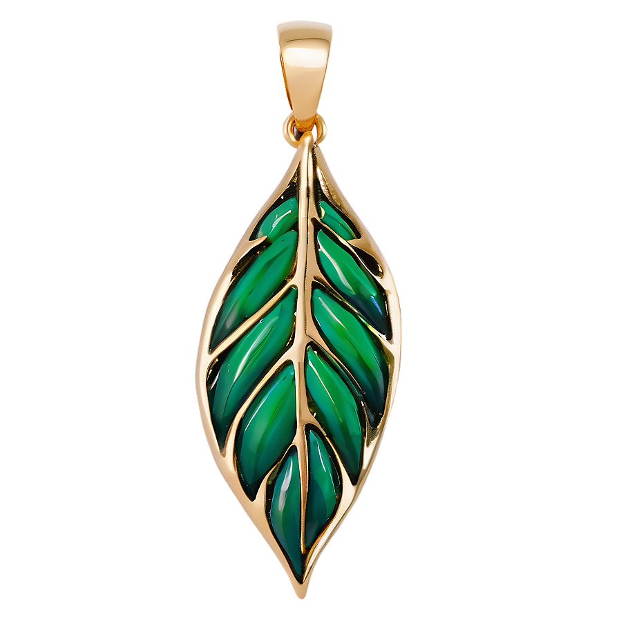 Leaf Pendant Png Slv92 PNG Image