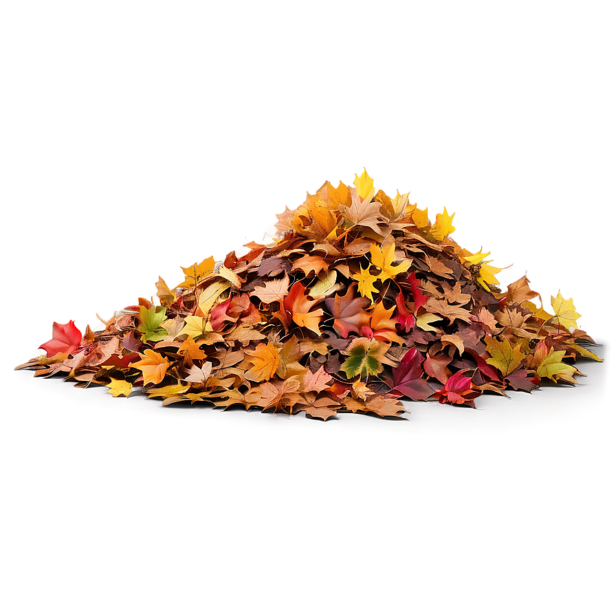 Leaf Pile Border Png Ugw74 PNG Image