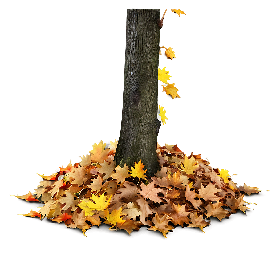 Leaf Pile Under Tree Png Xyu13 PNG Image