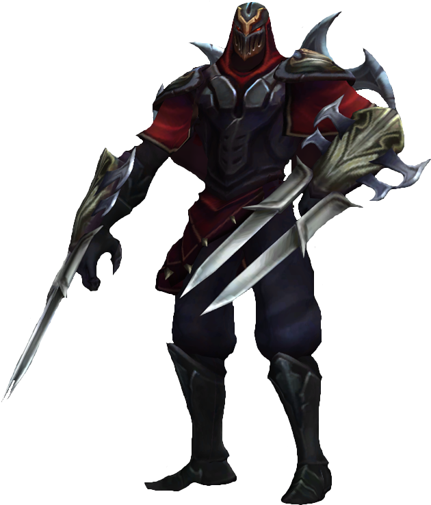 Leagueof Legends Champion Zed PNG Image