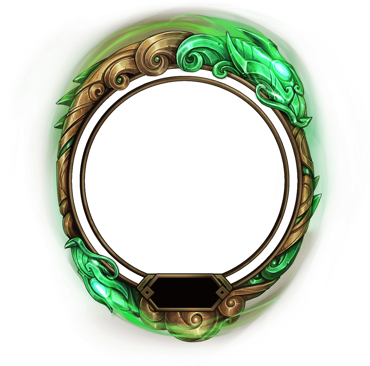 Leagueof Legends Green Frame Icon PNG Image