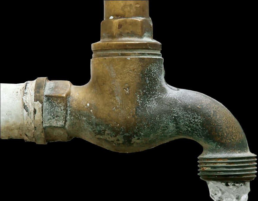 Leaking Water Tap PNG Image