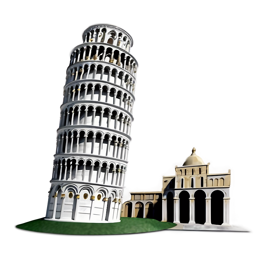 Leaning Tower Of Pisa Png Rrx PNG Image