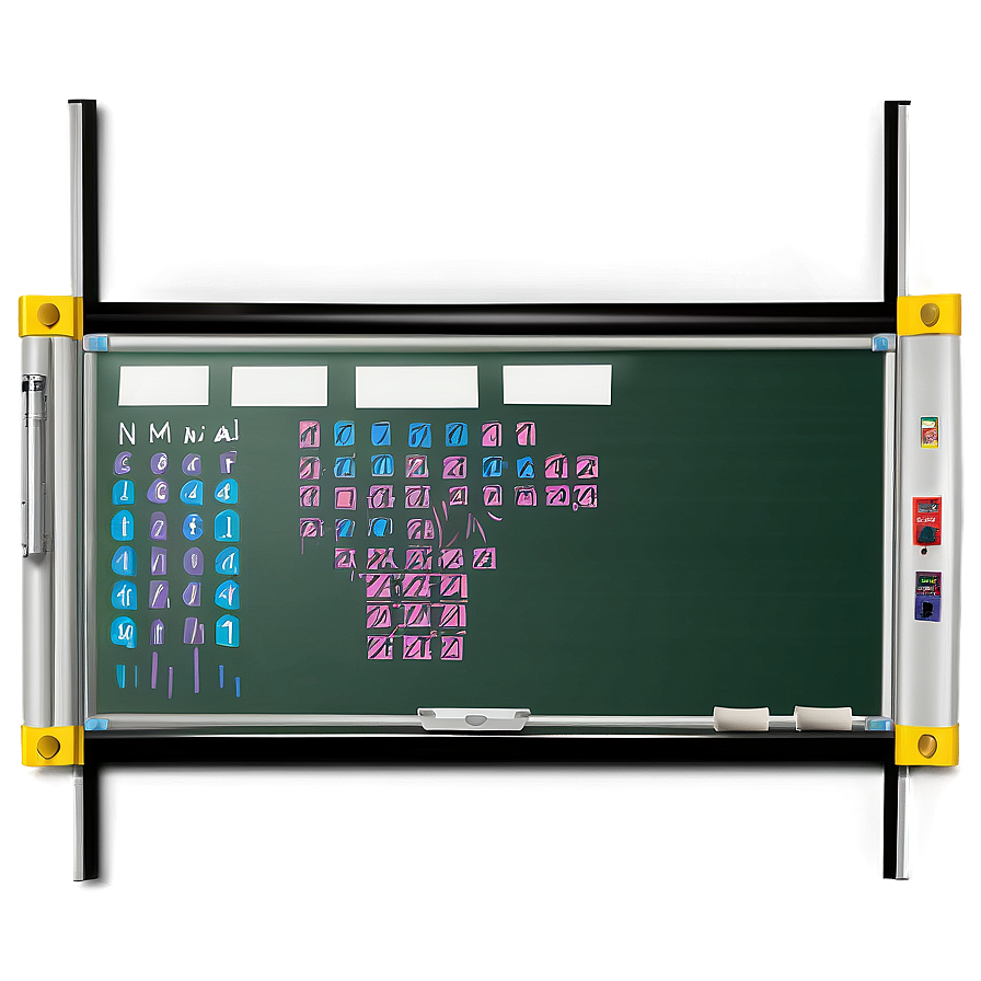 Learning Whiteboard Png Yfy97 PNG Image