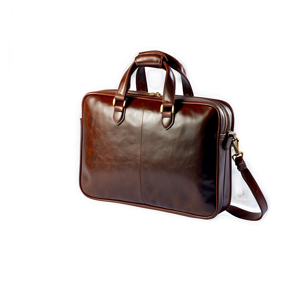 Leather Briefcase Business Png Apk42 PNG Image