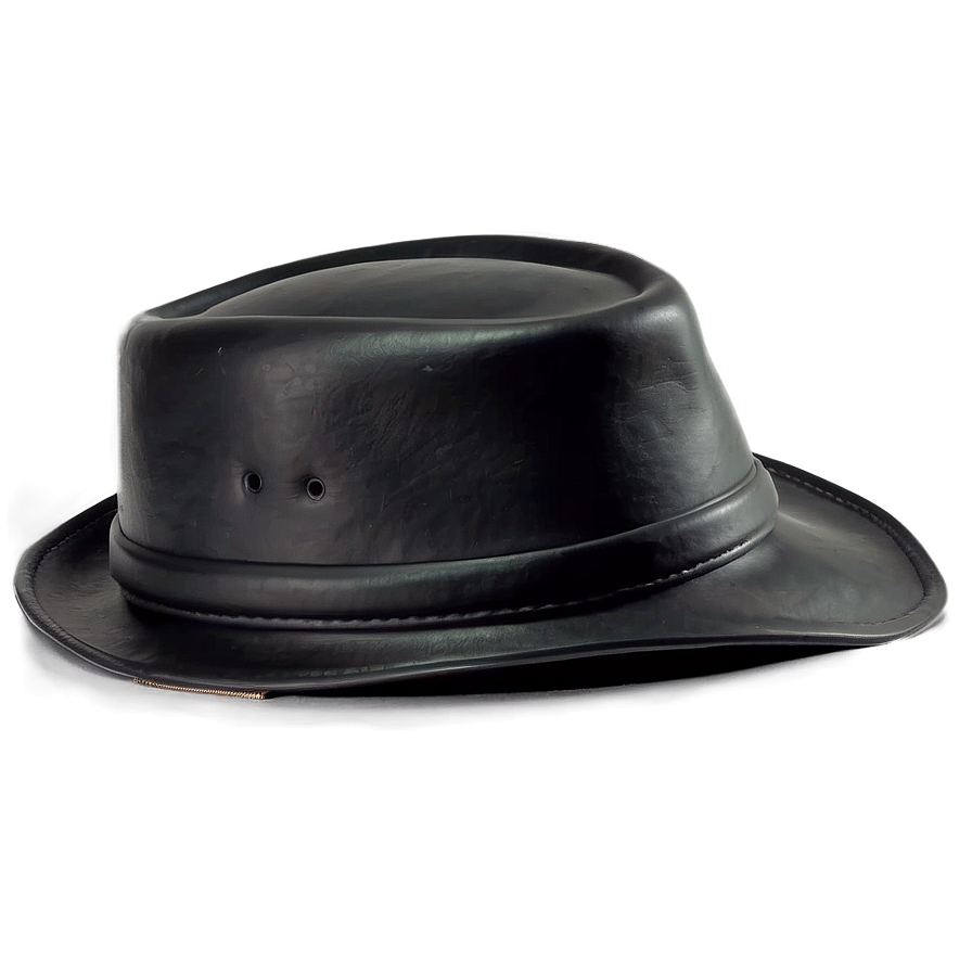 Leather Fedora Png 05252024 PNG Image